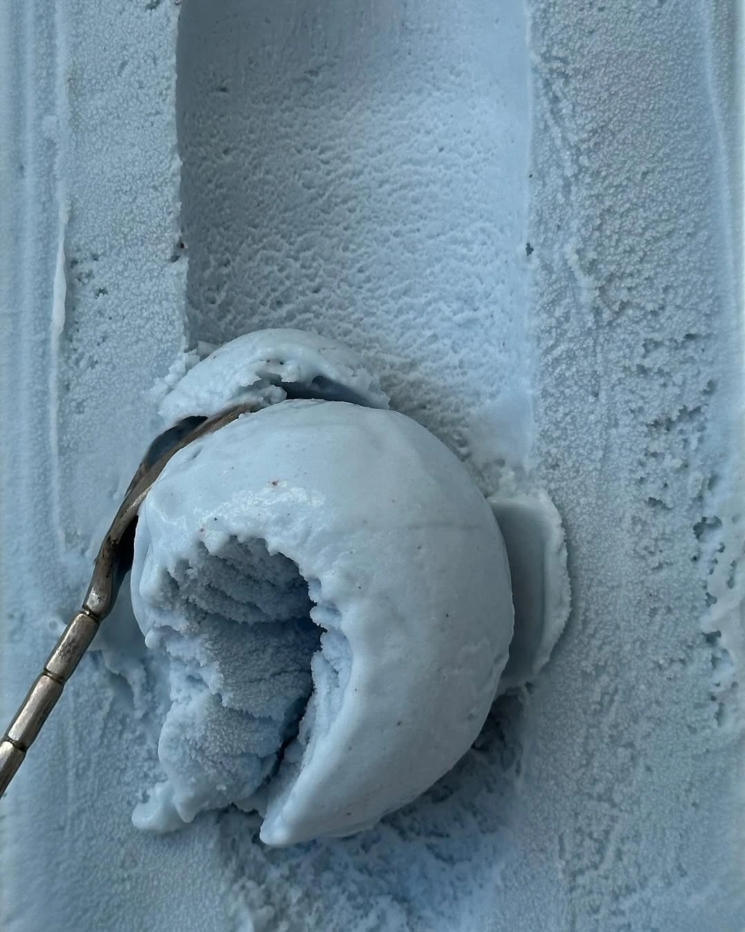 Texture de la glace Schtroumpf